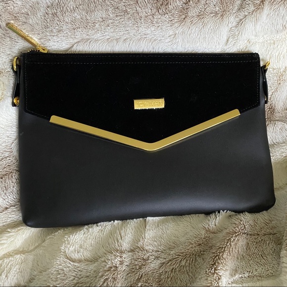 JOY & IMAN BLACK CLUTCH - Picture 3 of 9